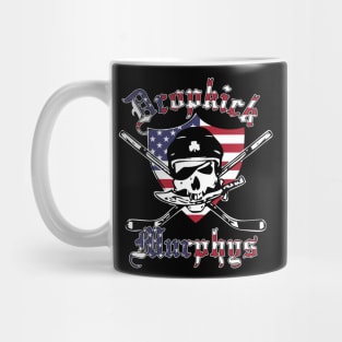 Skull flag american band punk Mug